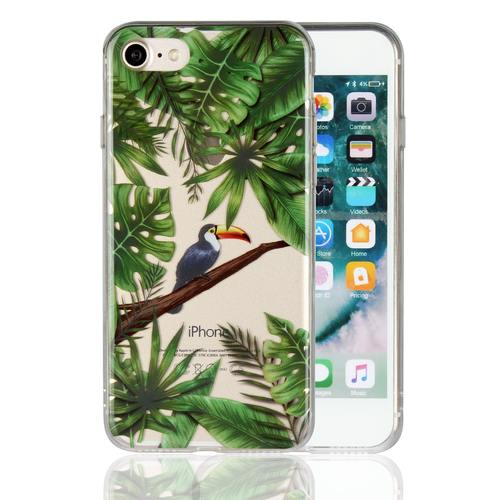 苹果 iPhone 7/8 印图软硬二合一手机壳(枝头鸟)